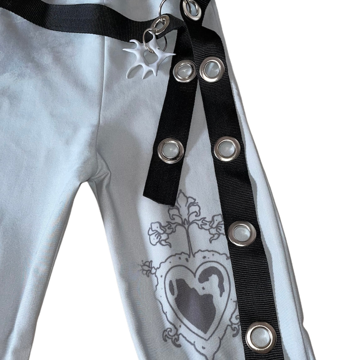 porcelain heart pants