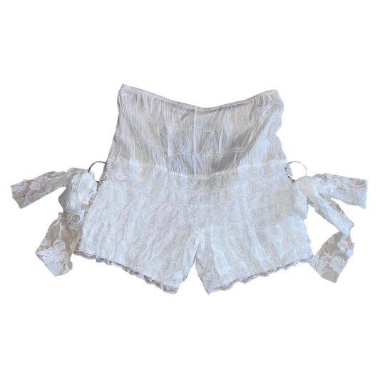 lace ruffle bloomers