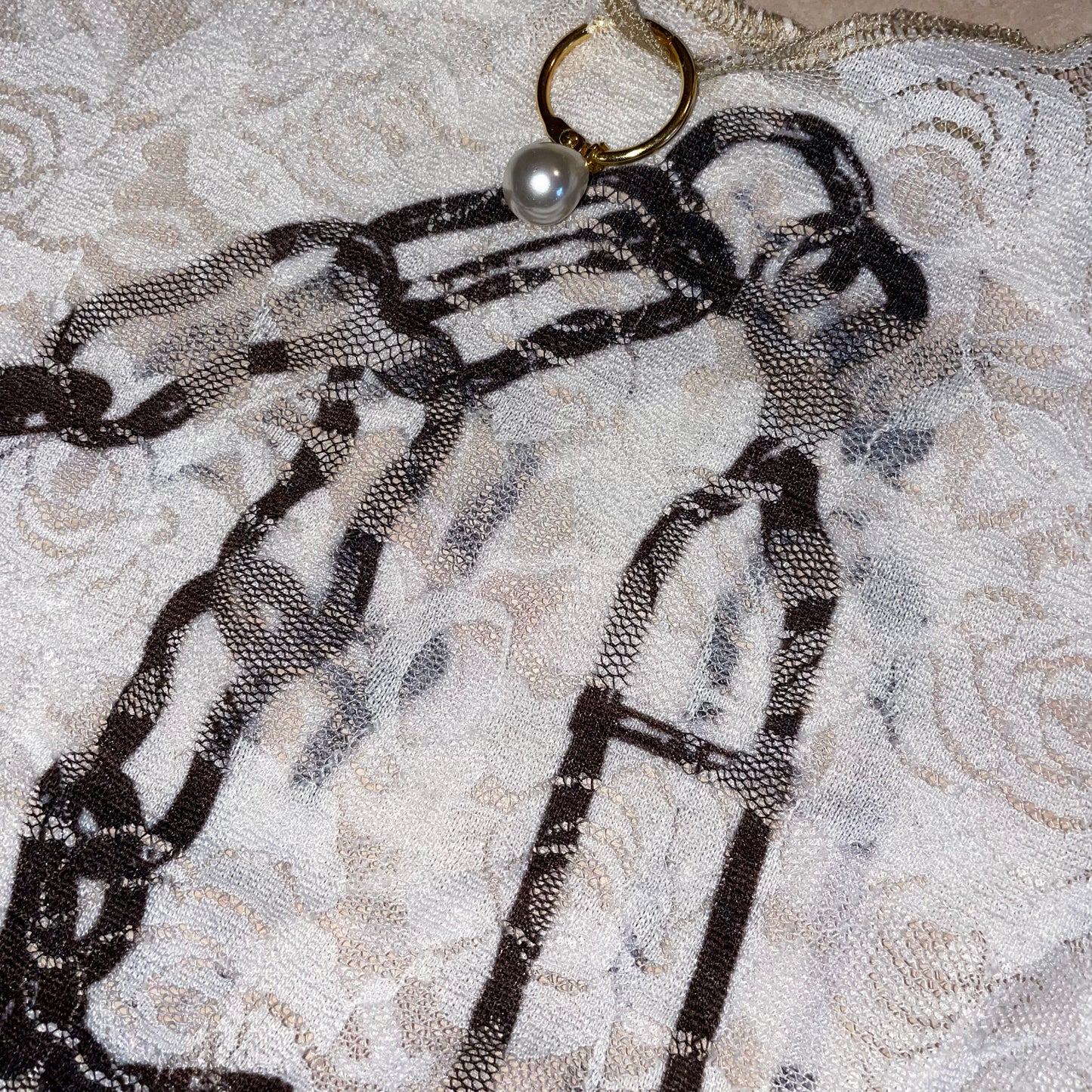 lace and weapons overskirt