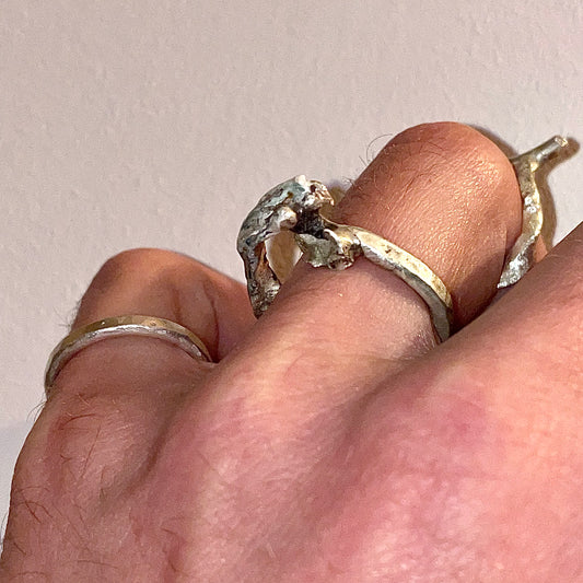 volna 999 silver ring