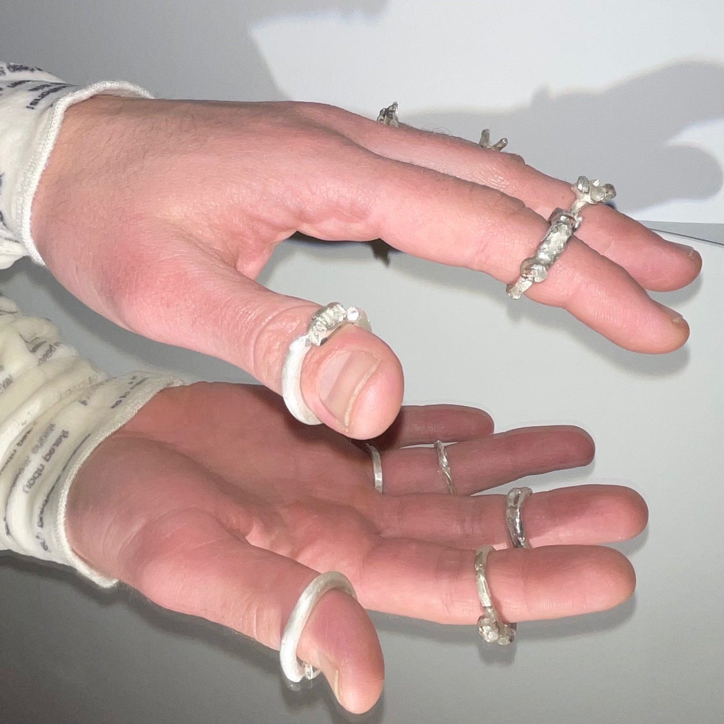 drain silver ring