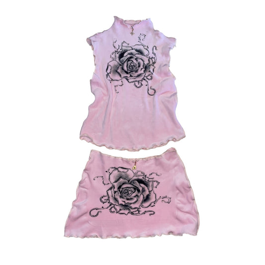 velvet rose set