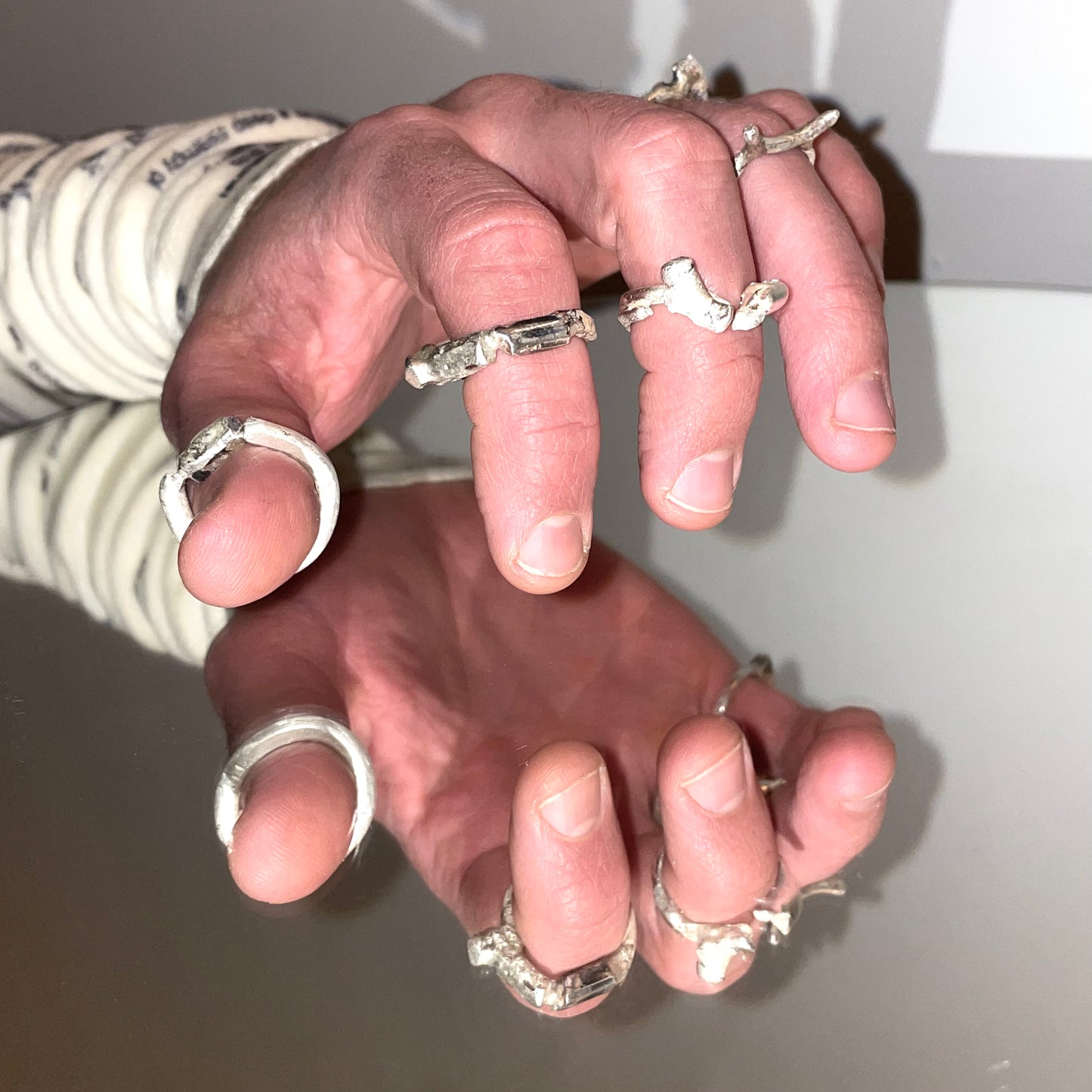 lynx 999 silver ring