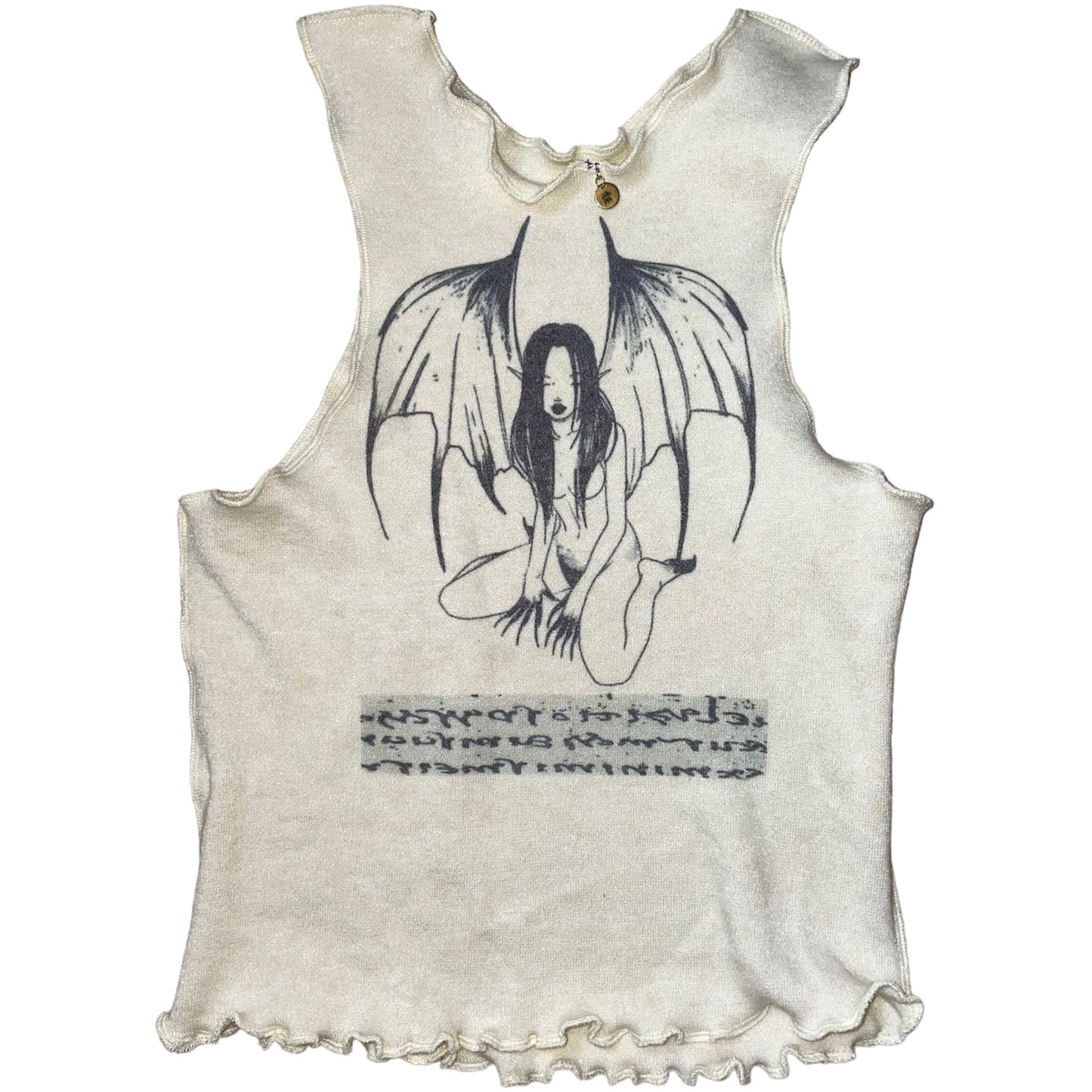 dark fairy knit top