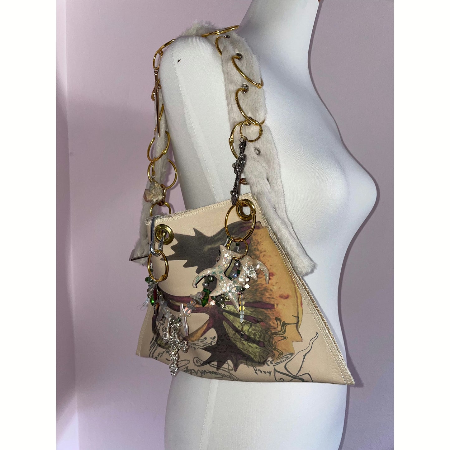 vase embellished bag