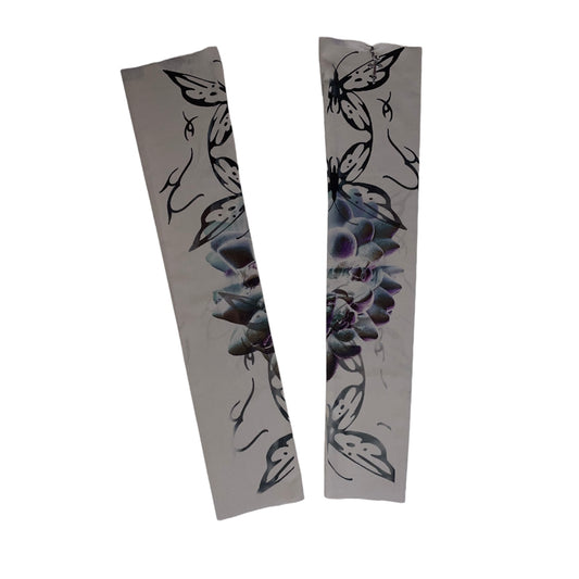 butterfly glob arm warmers