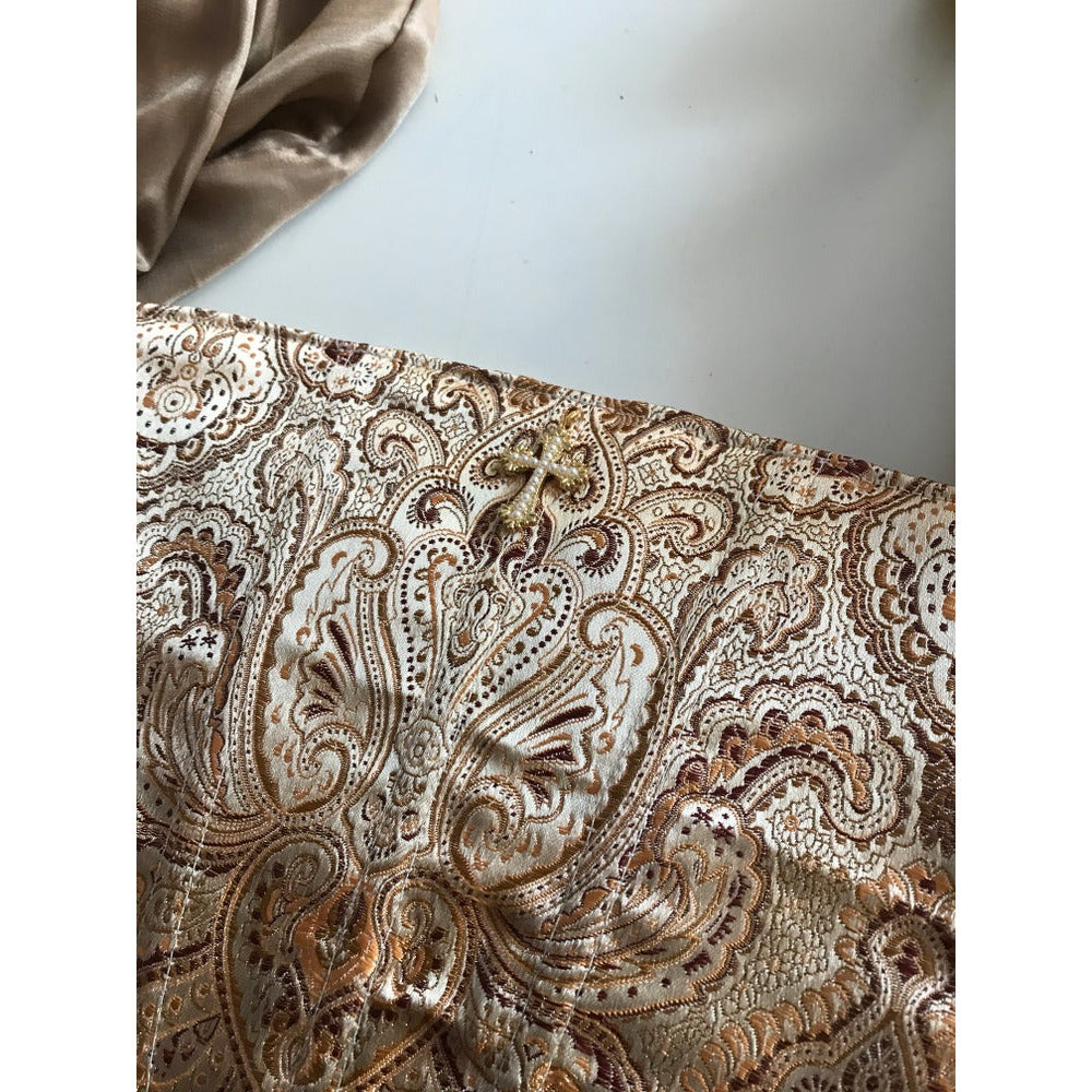 ultra baroque silk corset top