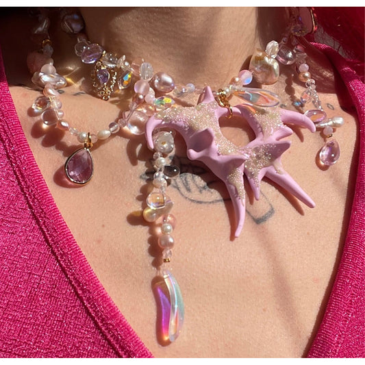 pink cyberform choker