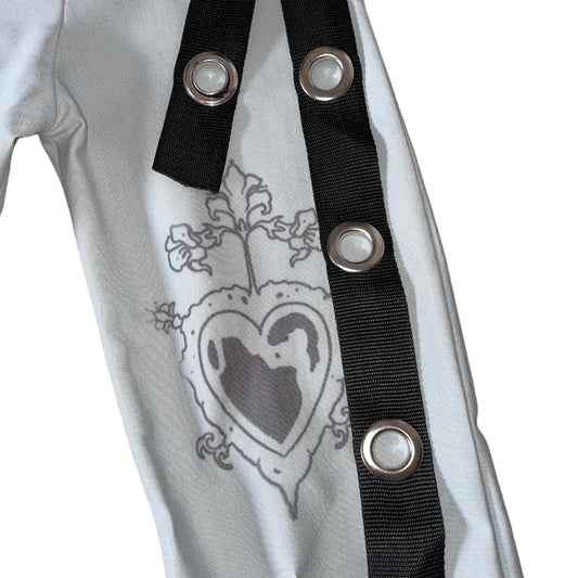 porcelain heart pants