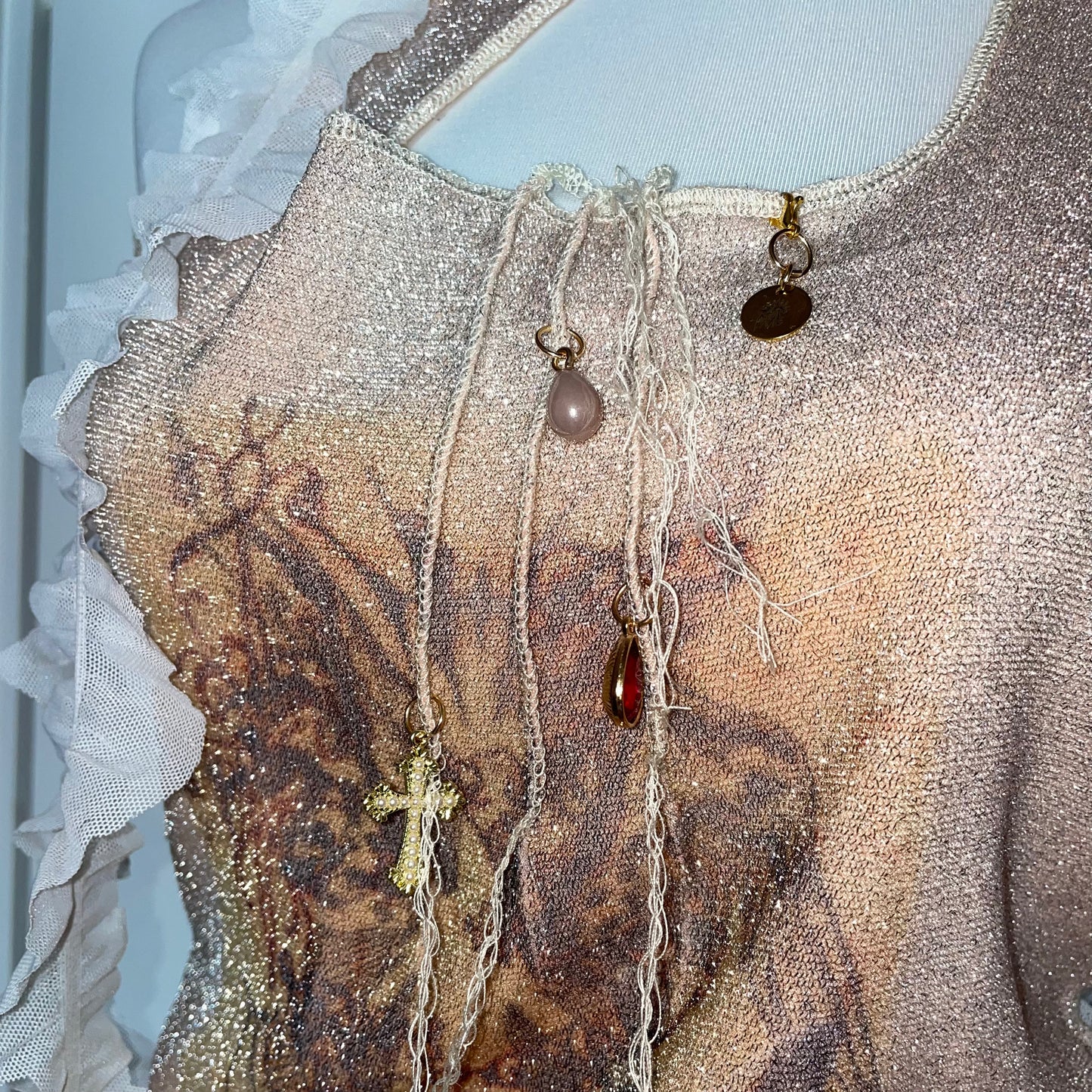 seraph glitter top