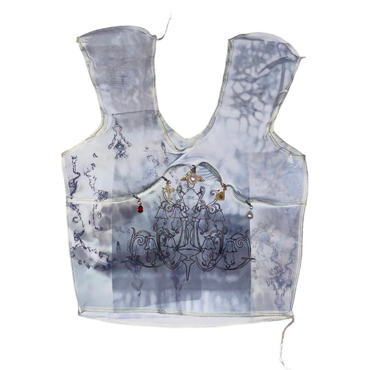 chandelier bustier top