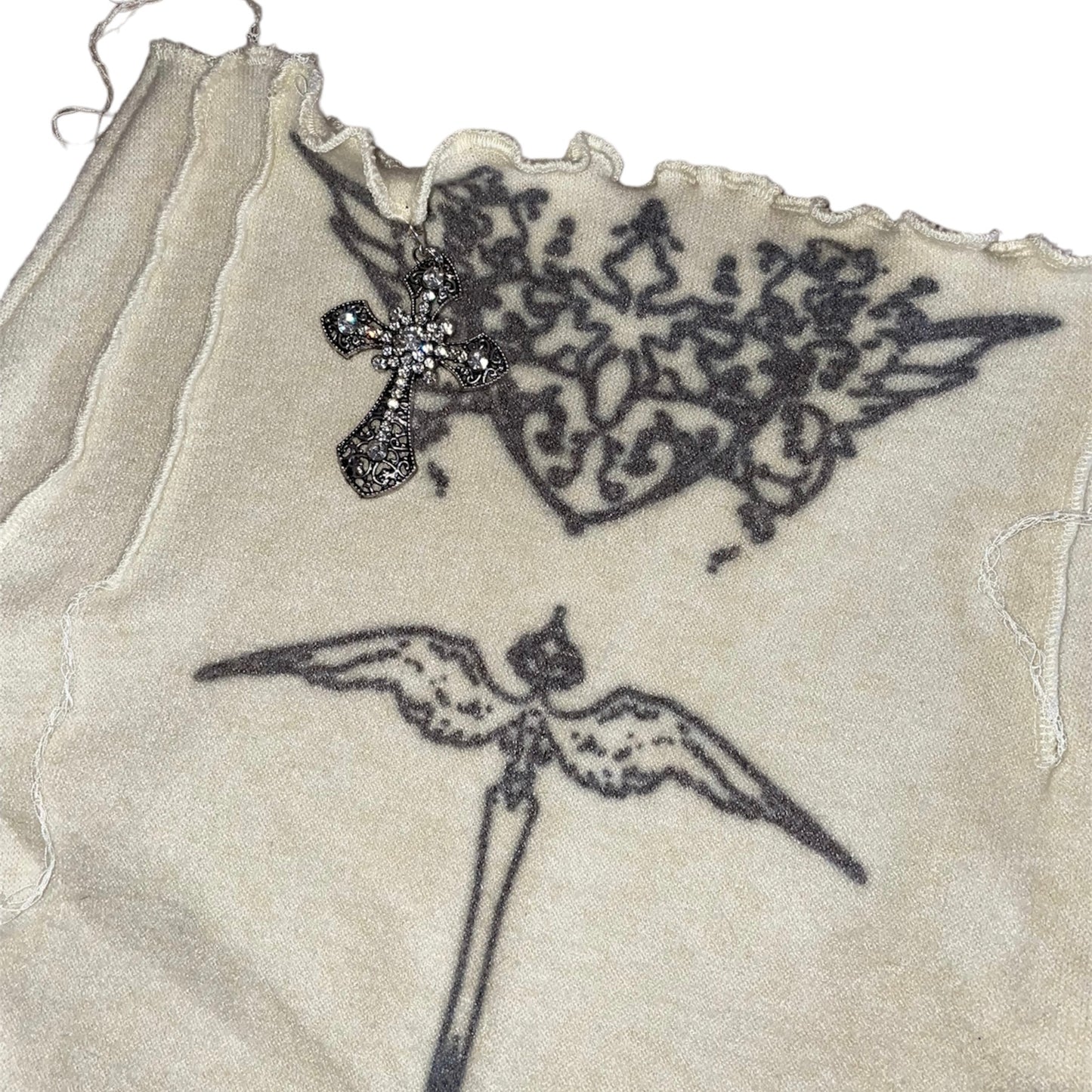 dagger and heart skirt
