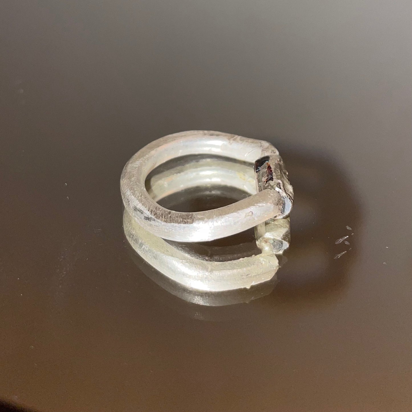 drain silver ring