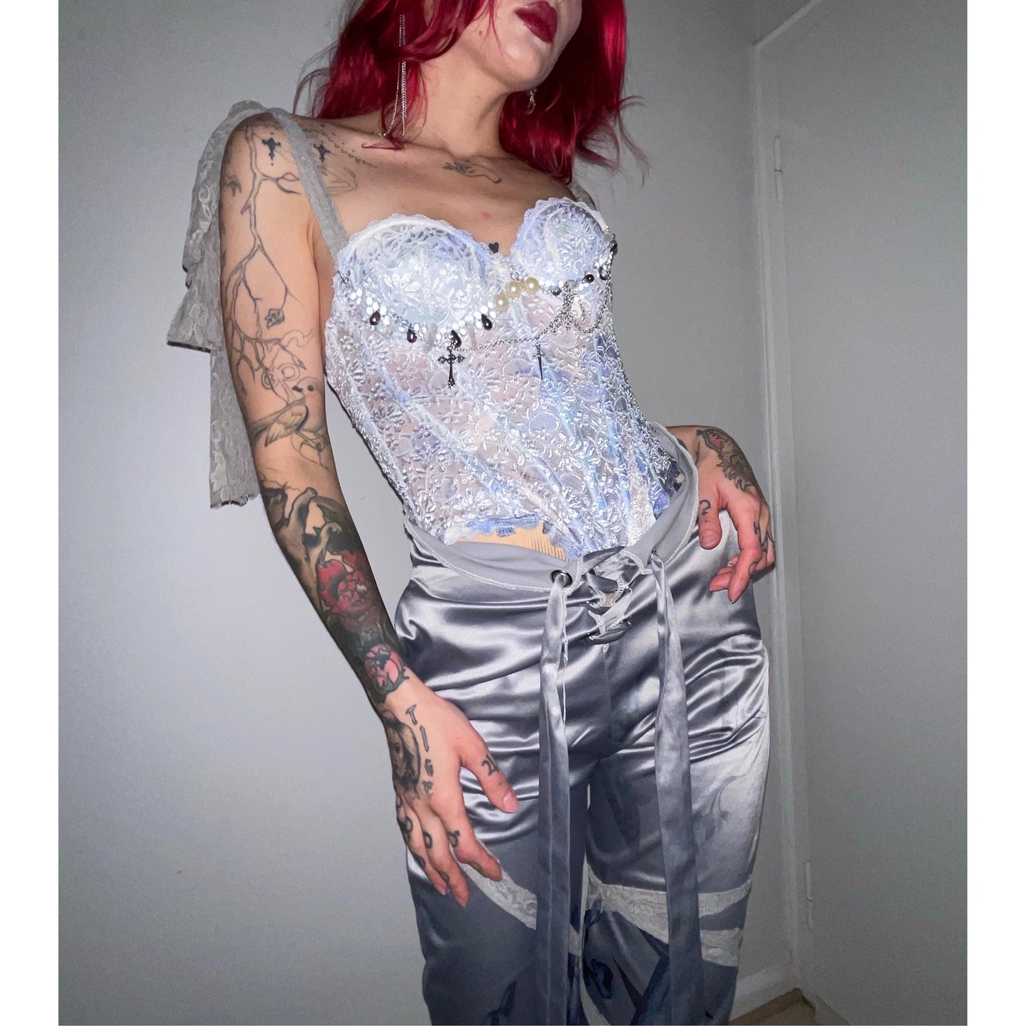 magnetic sliver pants