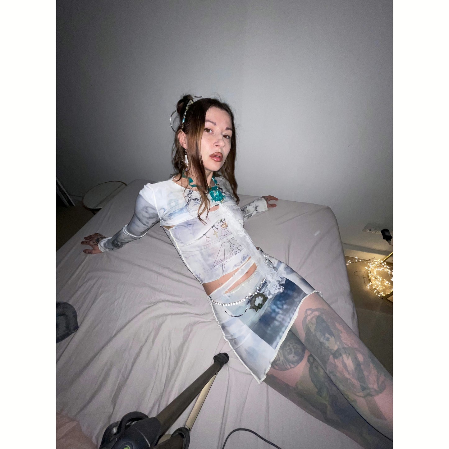 distant mini skirt