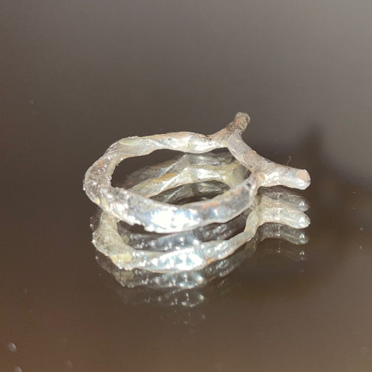 taurus 999 silver ring