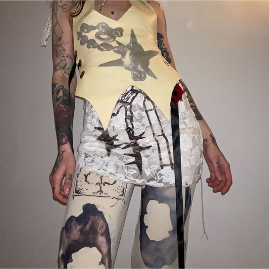 lace and weapons overskirt