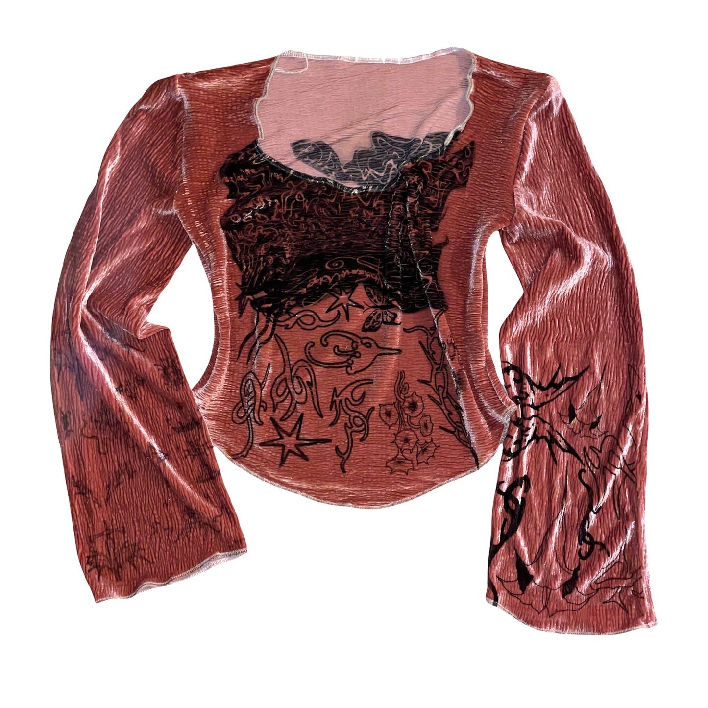 salmon plate longsleeve