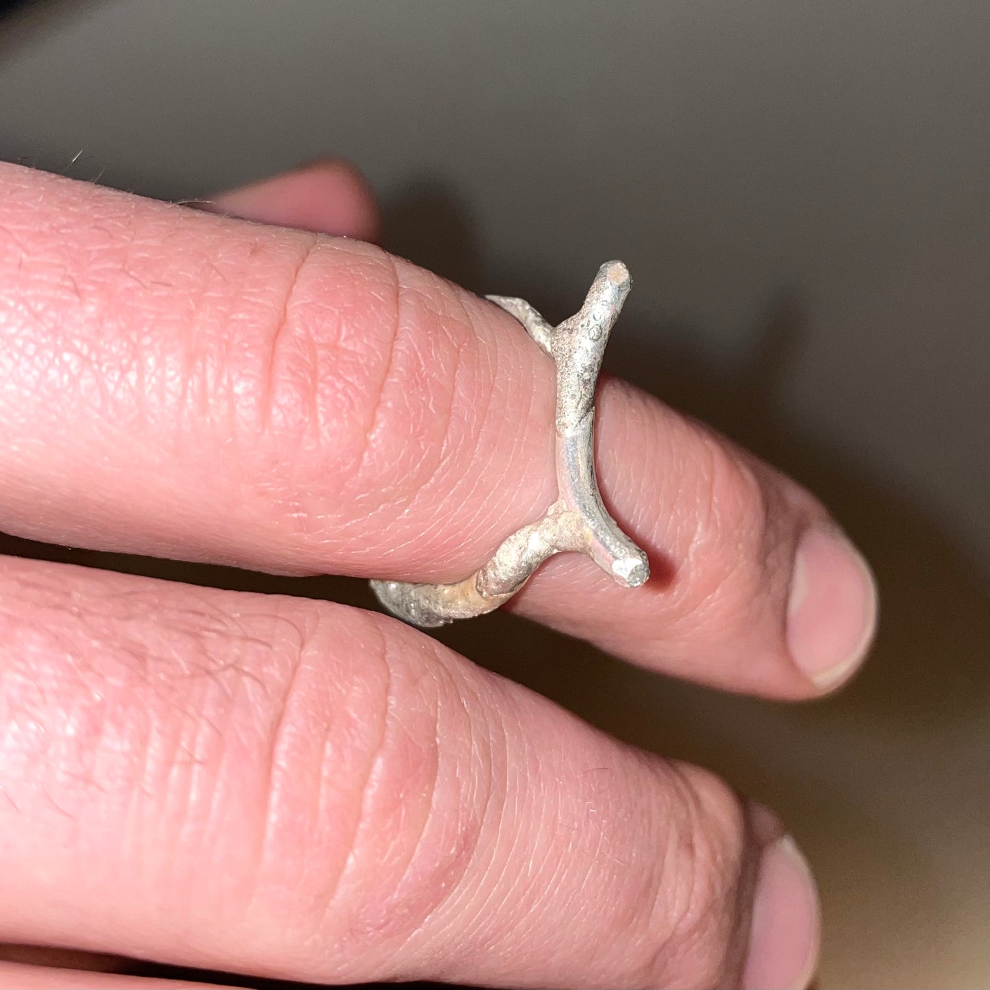 taurus 999 silver ring