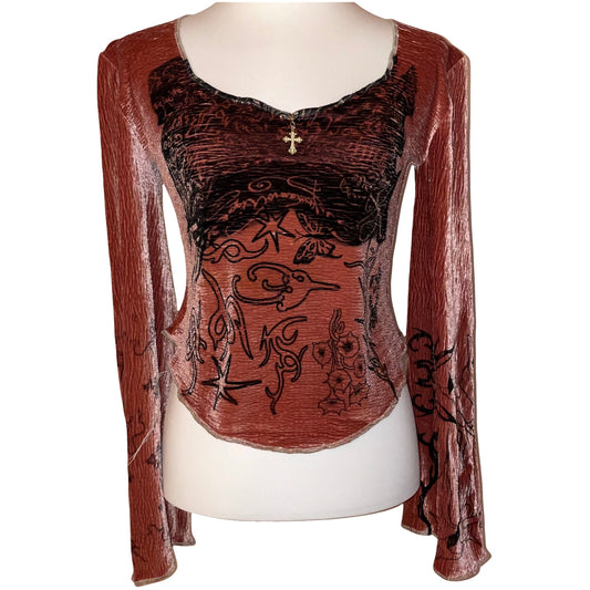 salmon plate longsleeve