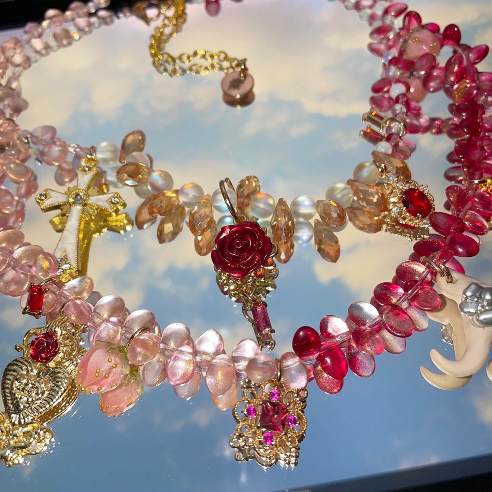 pomegranate choker