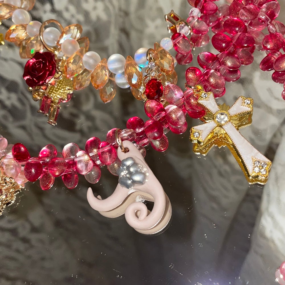 pomegranate choker