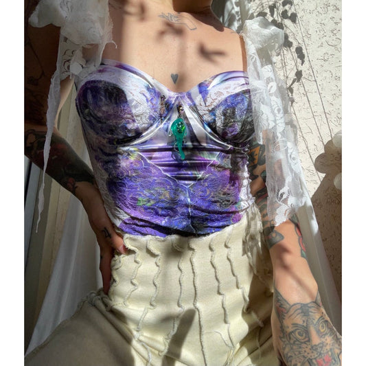 snakery reworked lace body