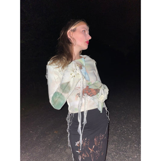 seaweed tears knit jumper