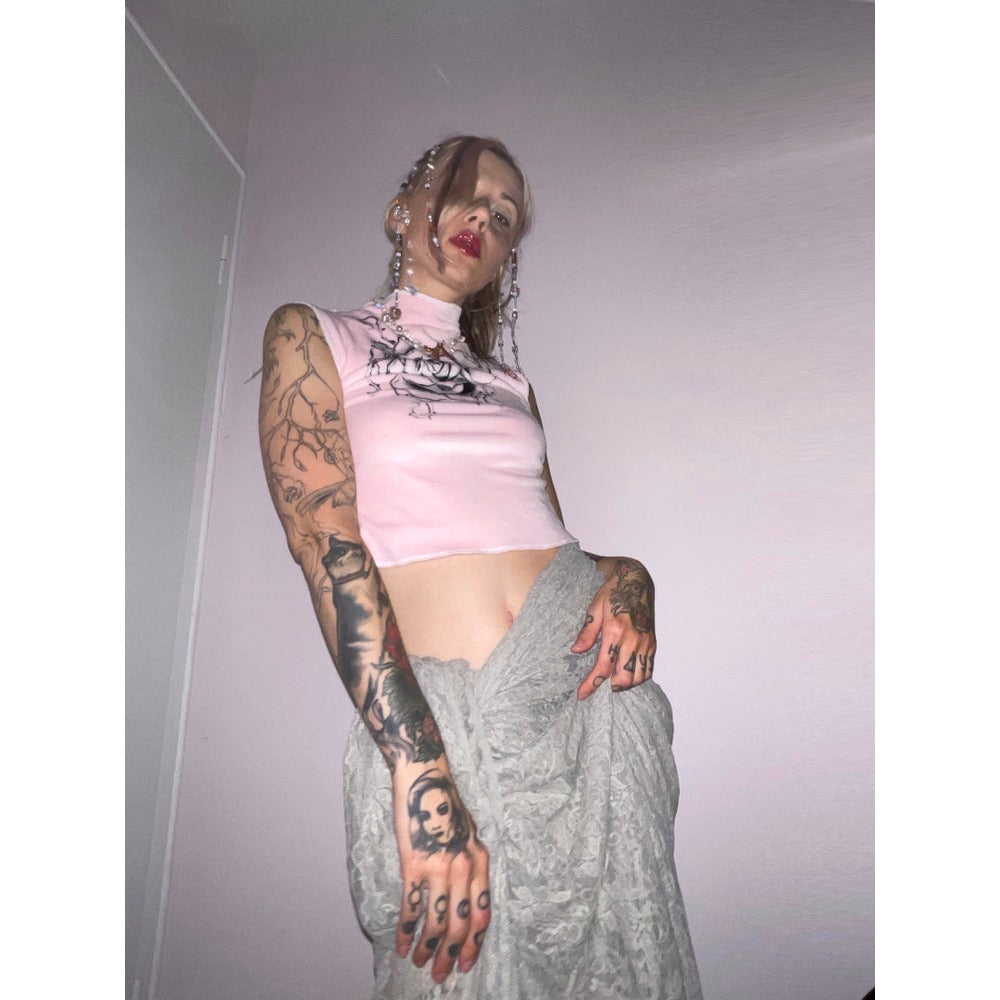 velvet rose top