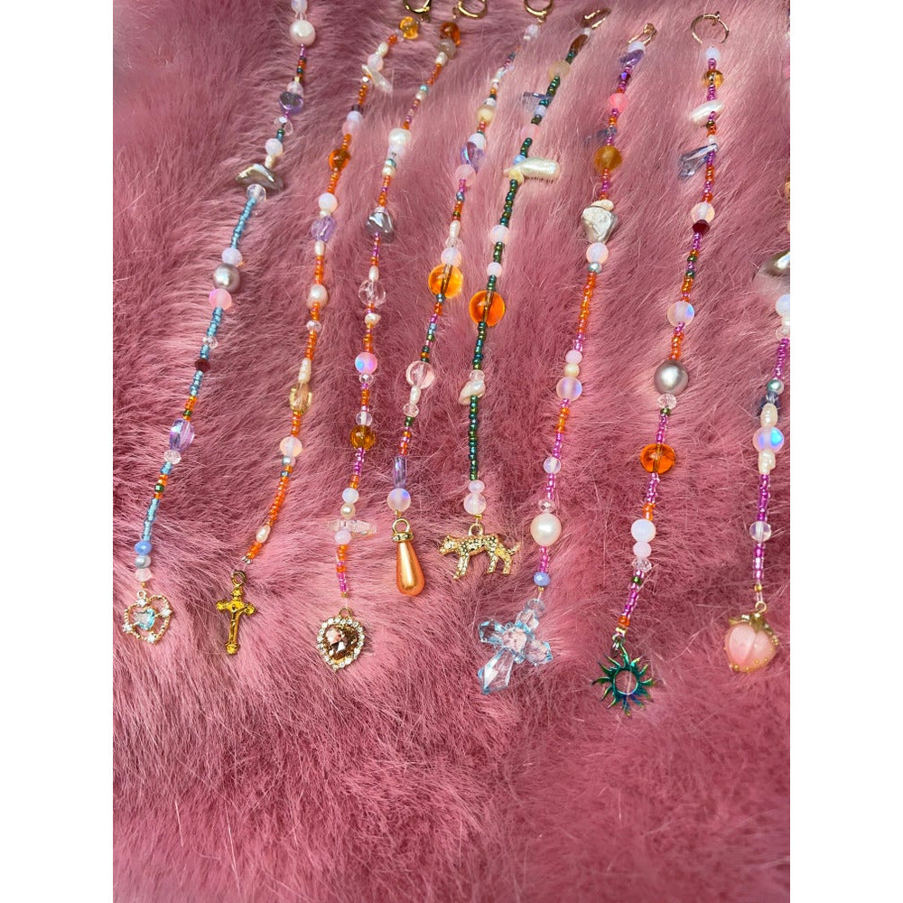 water and earth hair charms golden