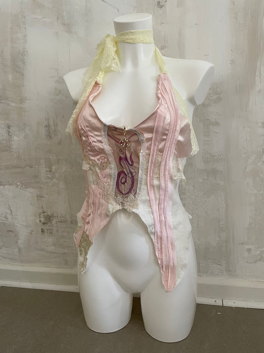 pearlite corset top