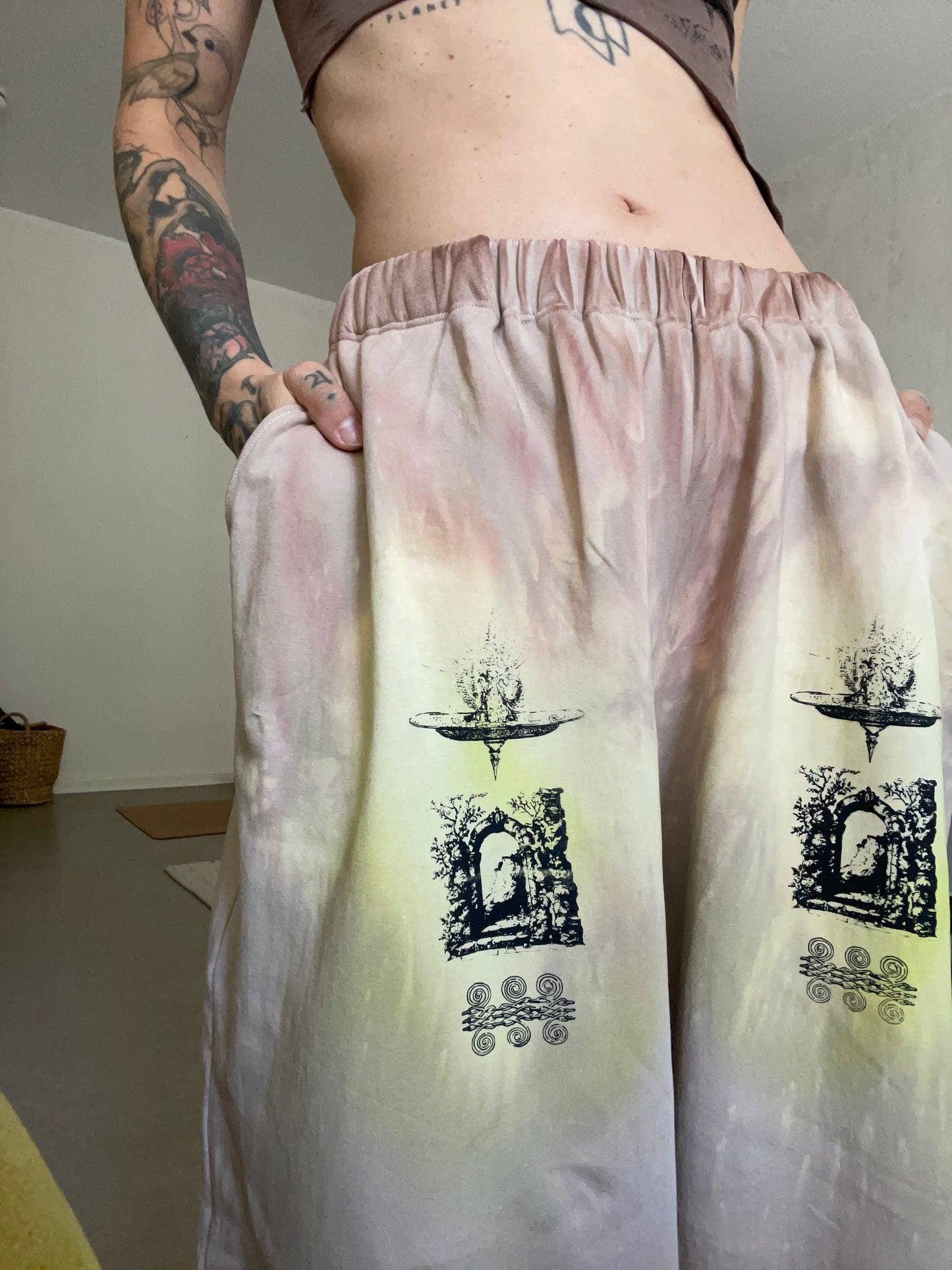 umbra wide leg shorts