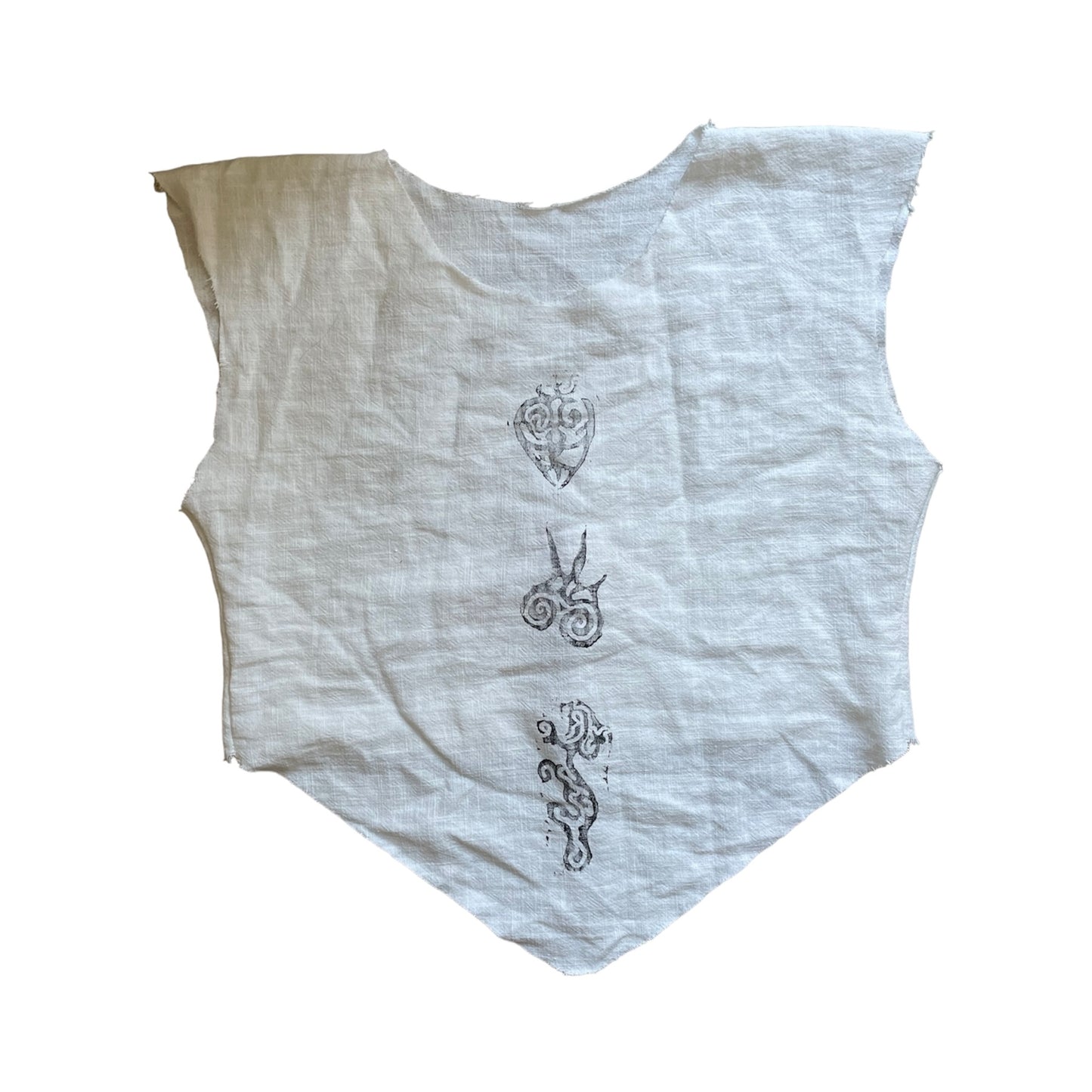 symbol linen top