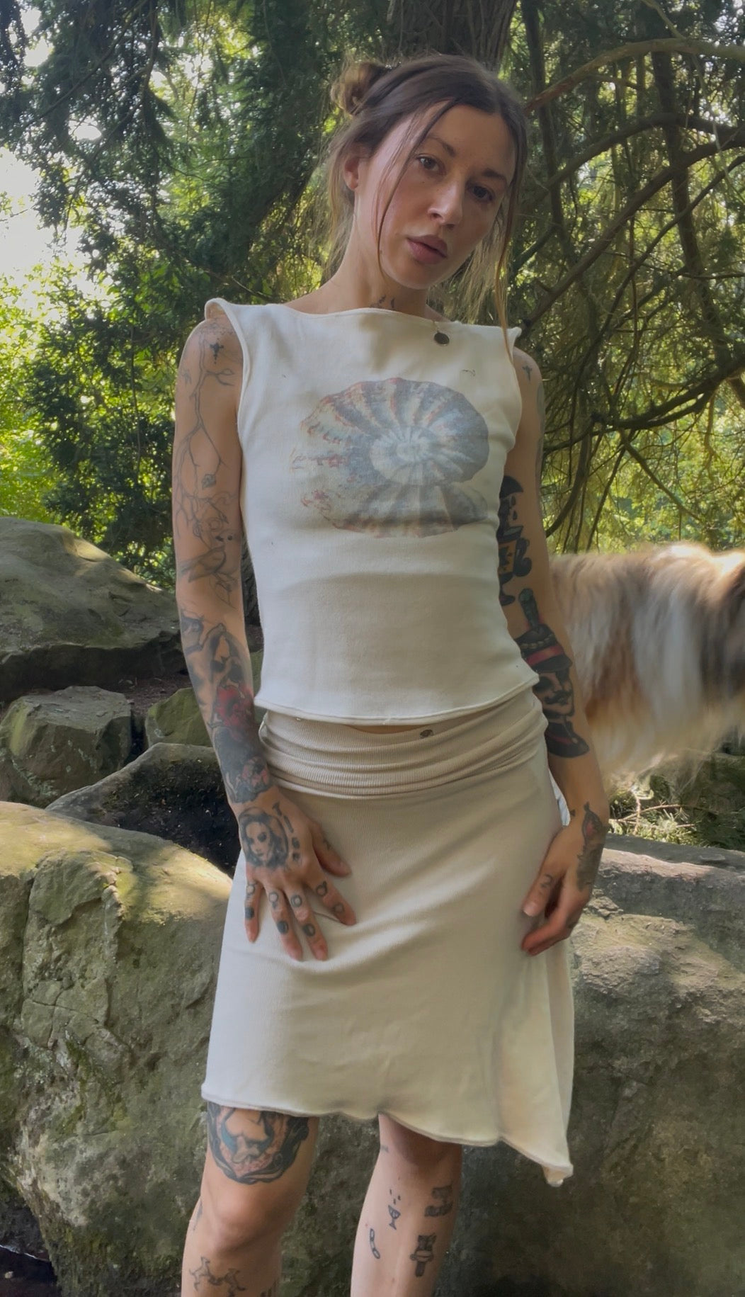 ammonite knit top