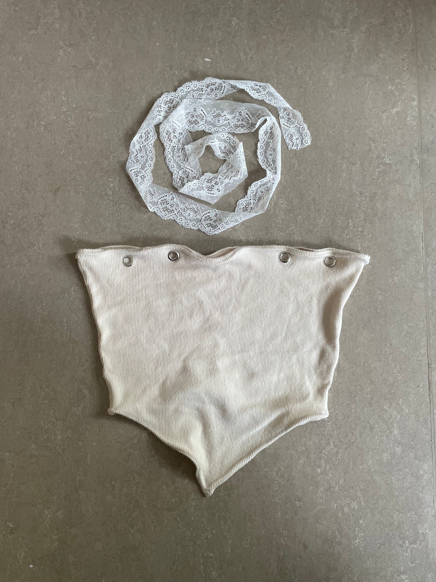 ara tube top and skirt set