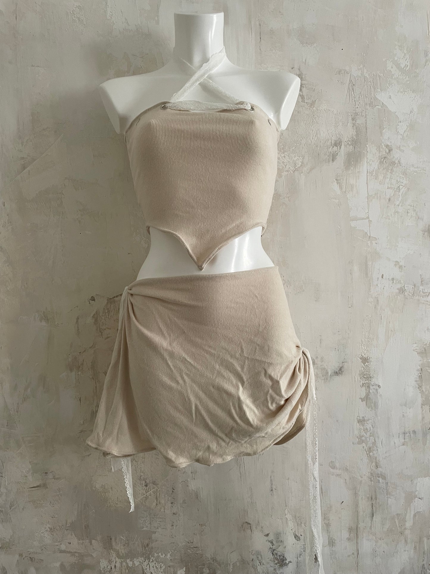 ara tube top and skirt set