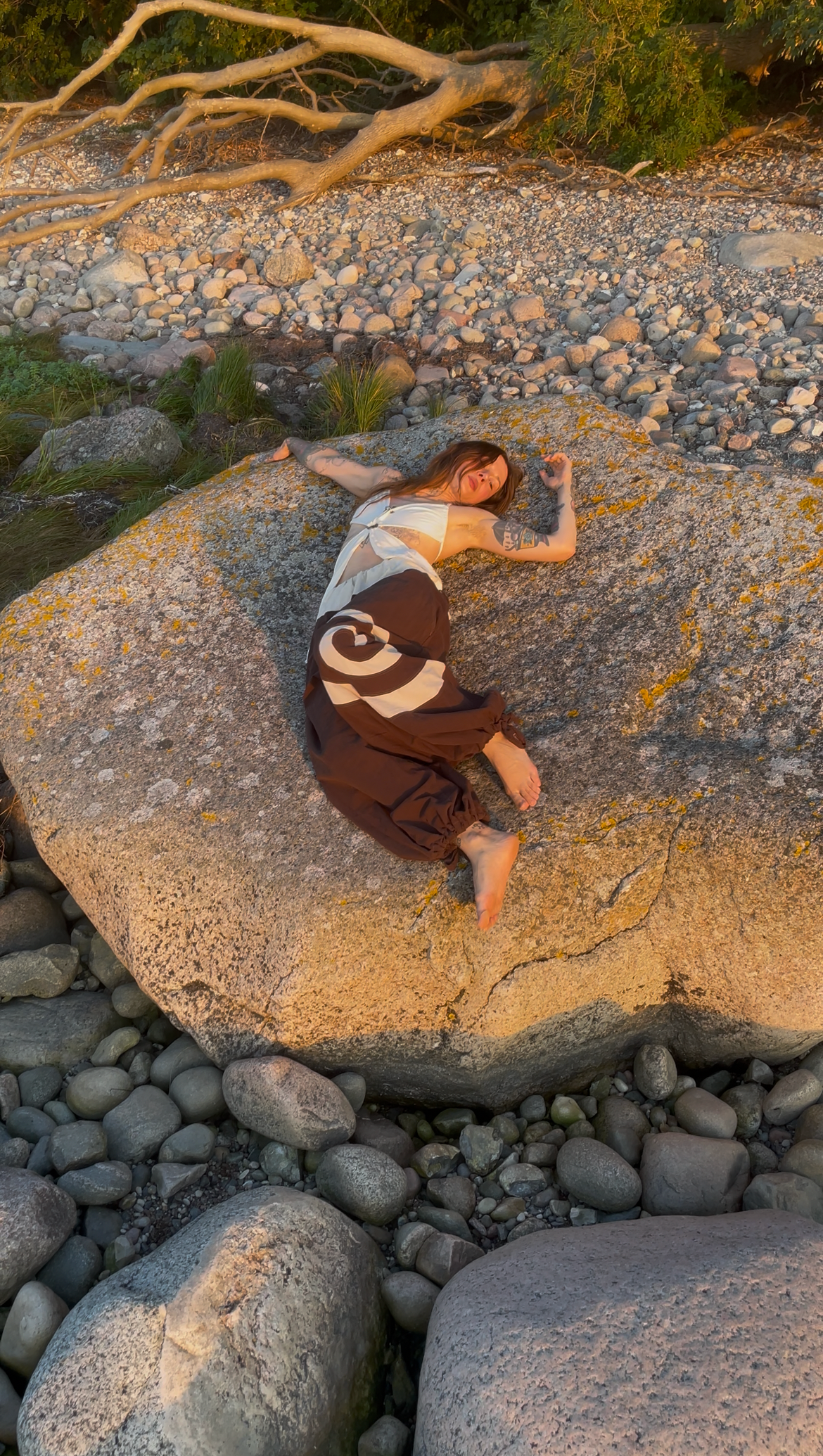 choco swirl balloon pants