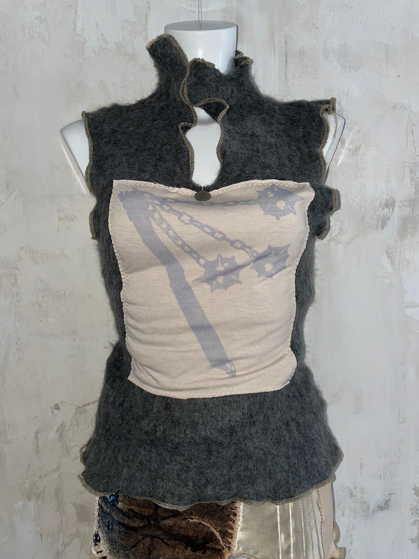 weapon wool top