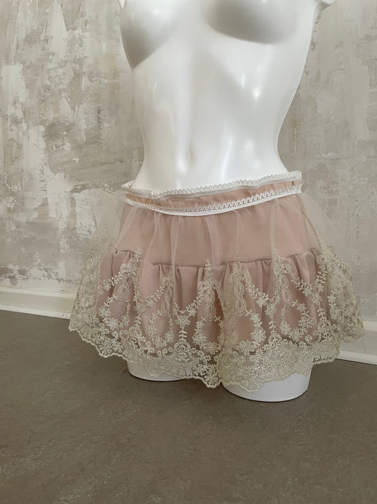 ethereal layering skirt