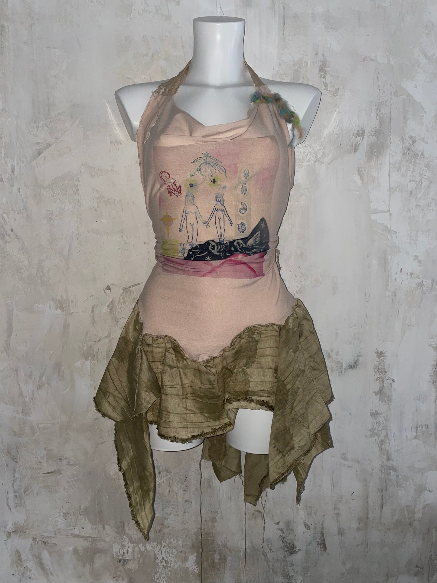 mountain girls mini dress