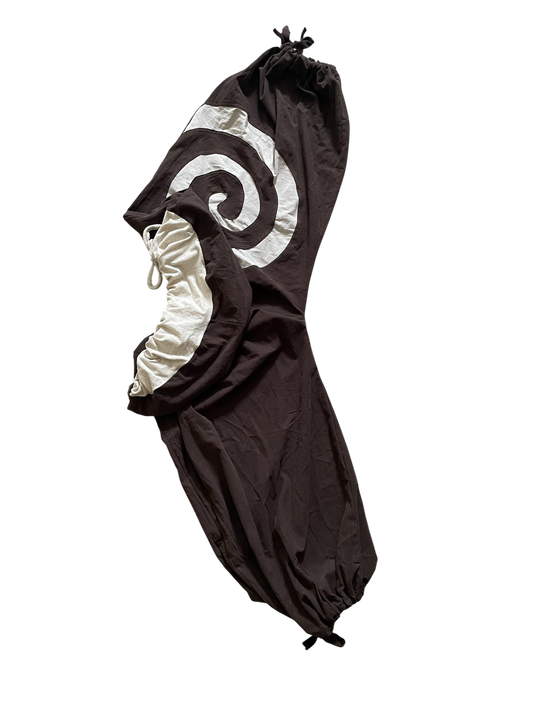 choco swirl balloon pants