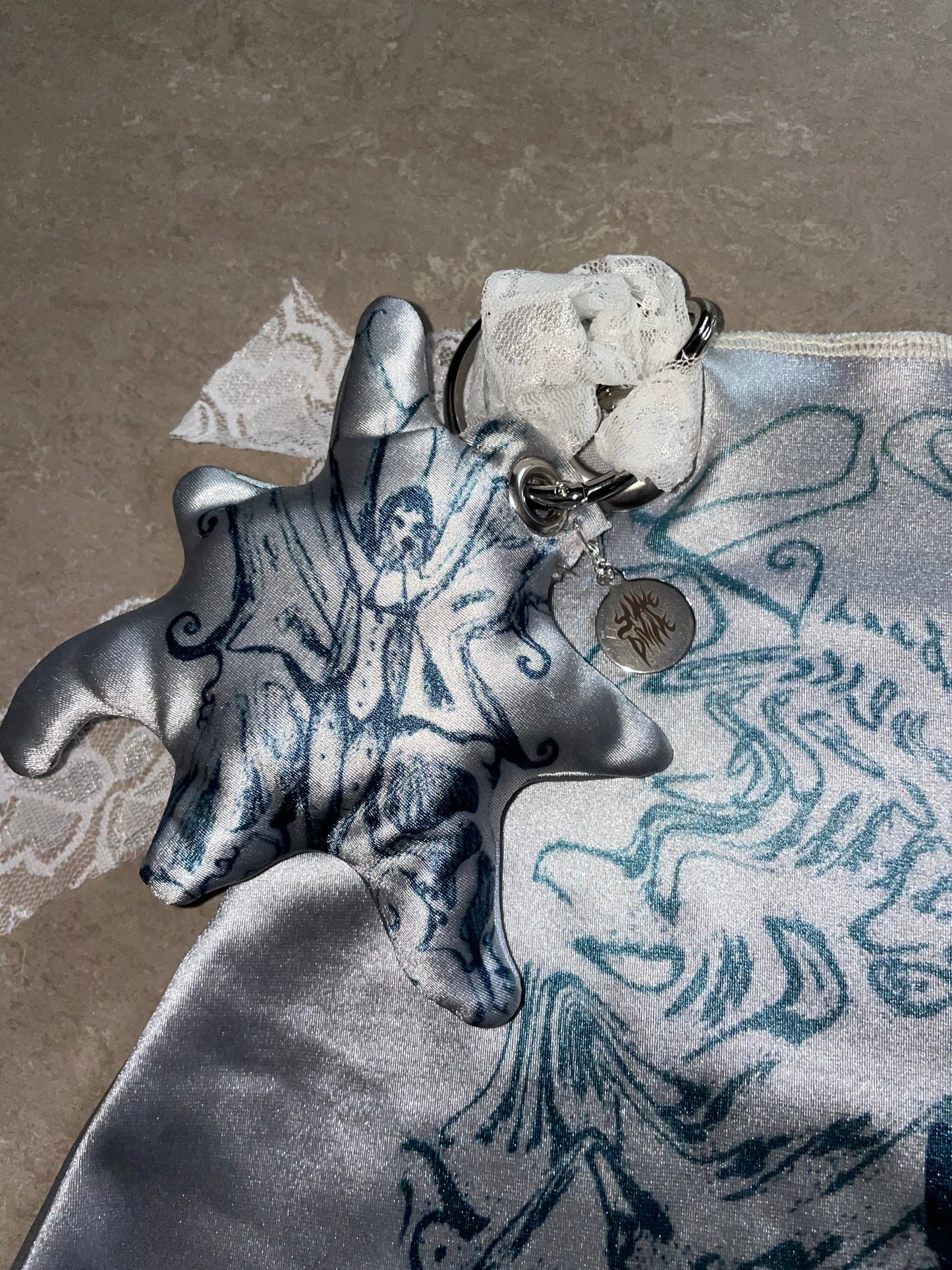 core silver miniskirt