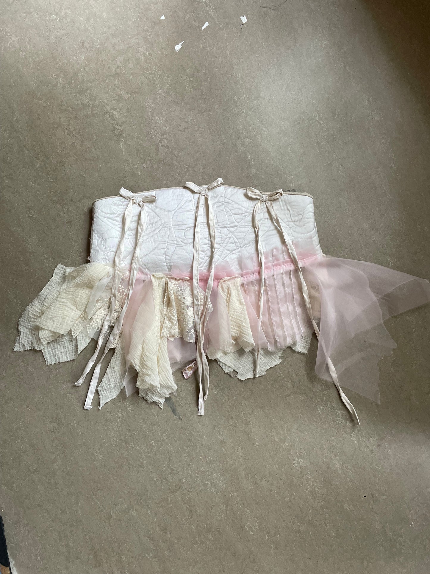 wild silk overskirt
