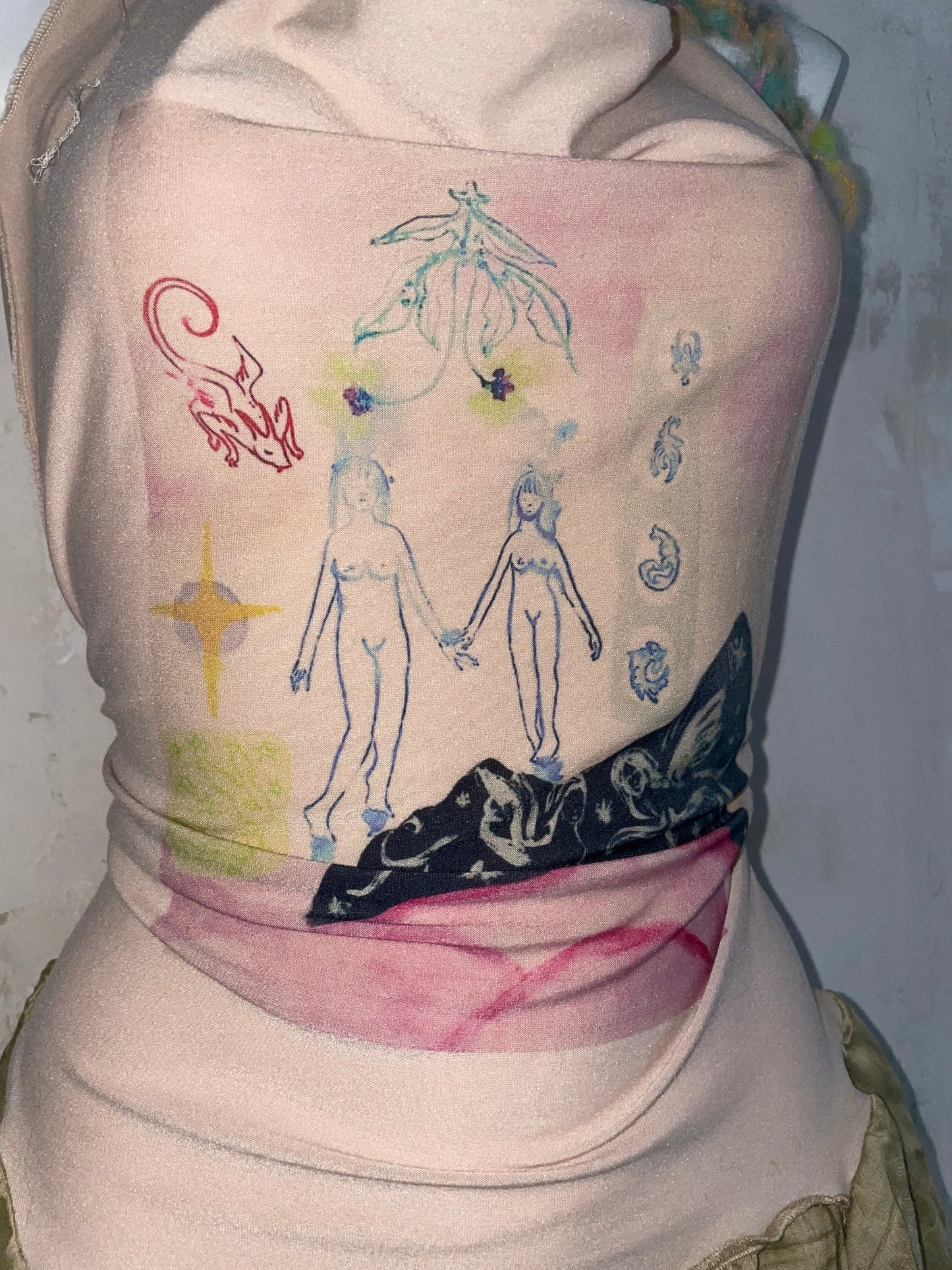 mountain girls mini dress