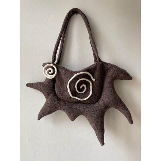 spike wool bag