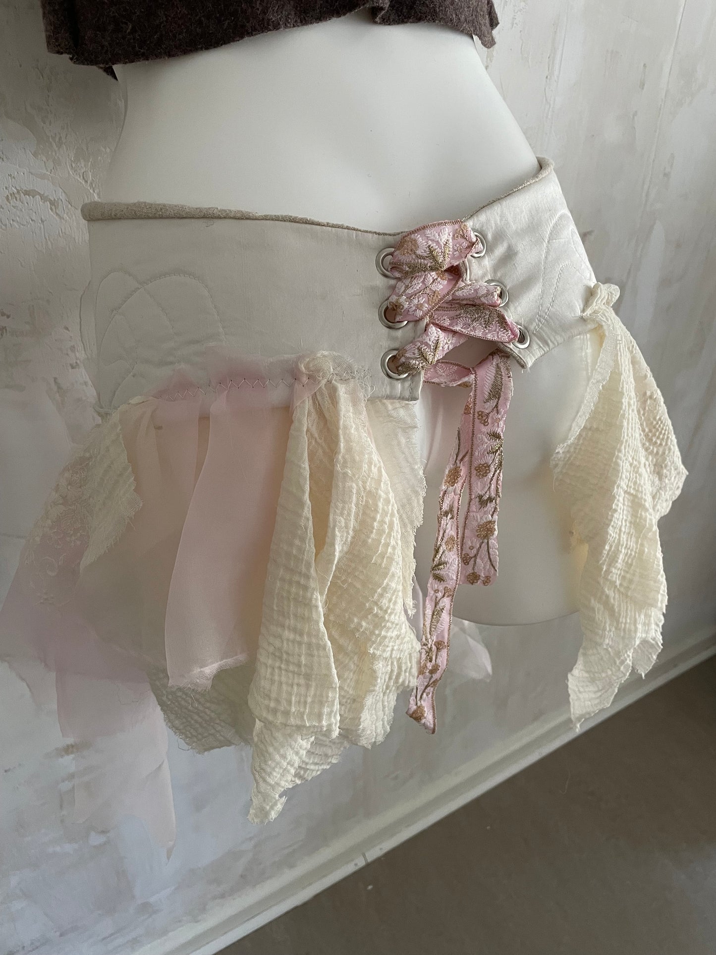 wild silk overskirt