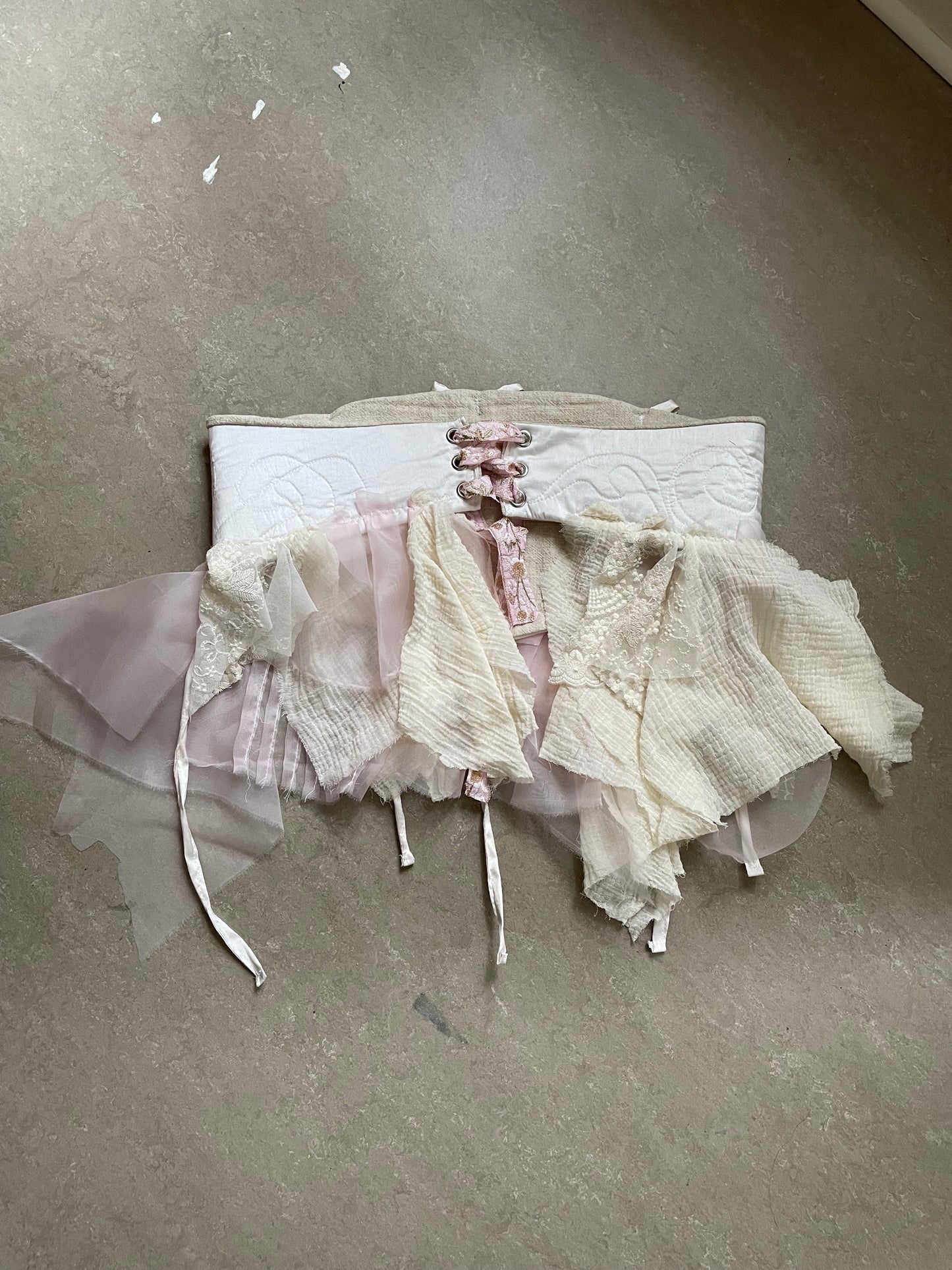 wild silk overskirt
