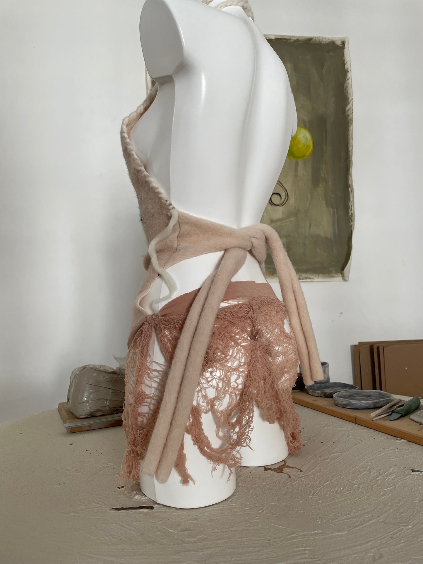 human experience wool dress