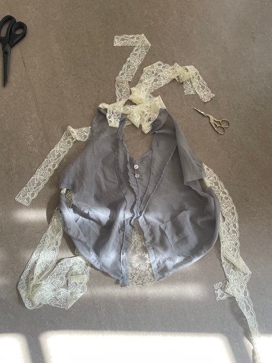 smokey silk top