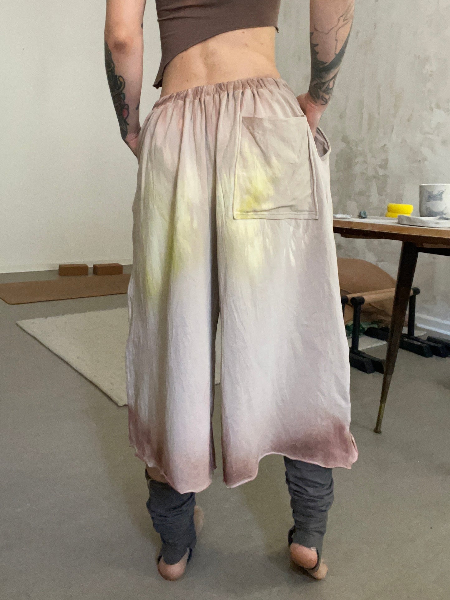 umbra wide leg shorts